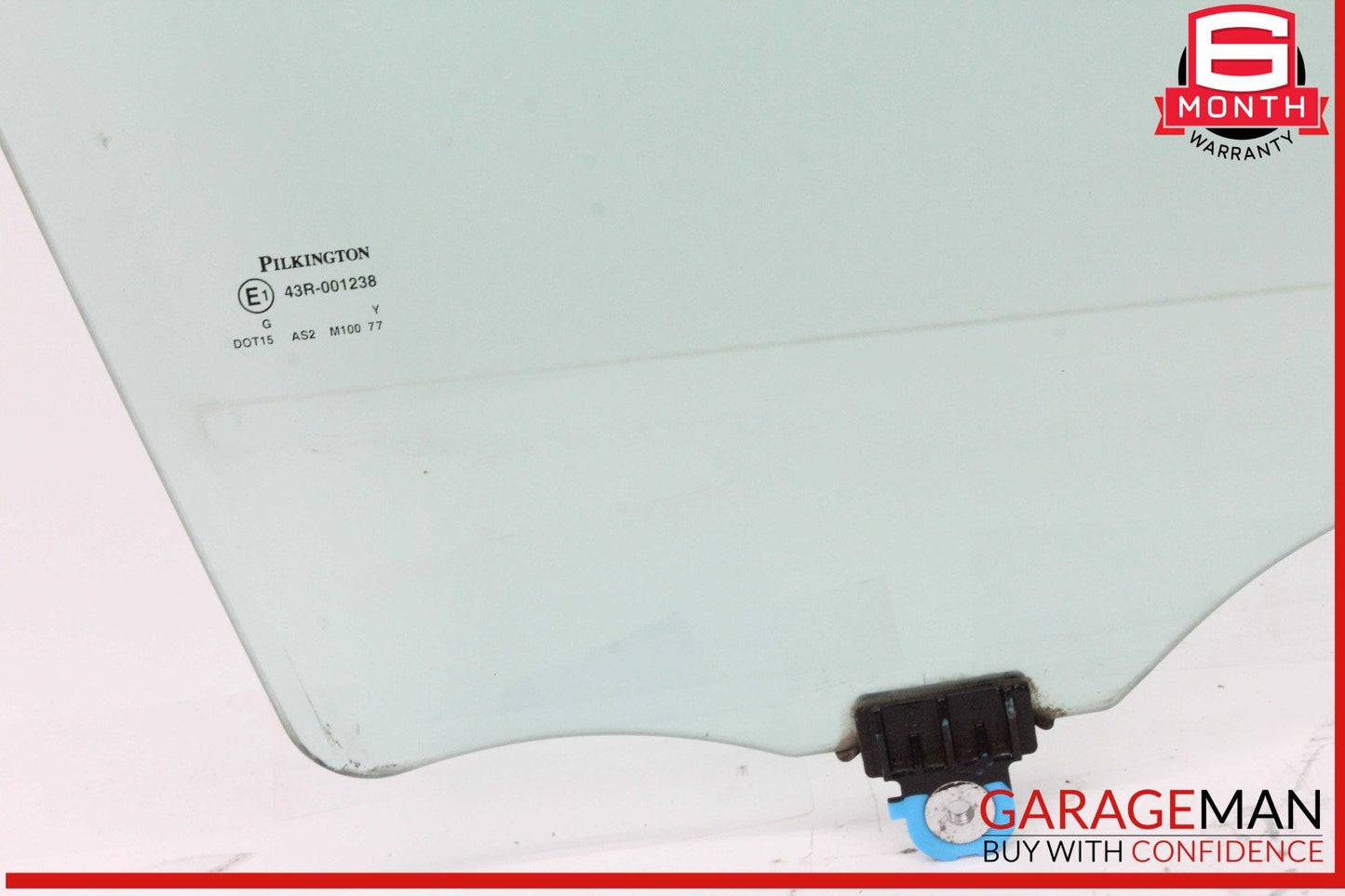 11-24 Mitsubishi Outlander Sport Front Right Door Window Glass OEM