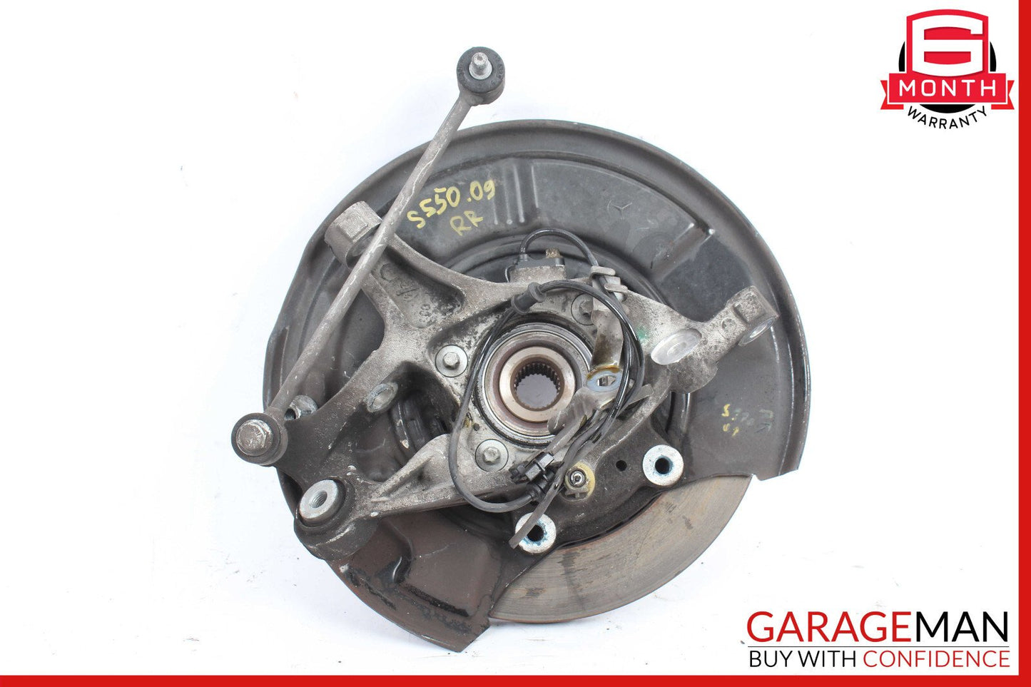 07-09 Mercedes W211 E350 Rear Left Driver Side Spindle Knuckle Hub Bearing OEM