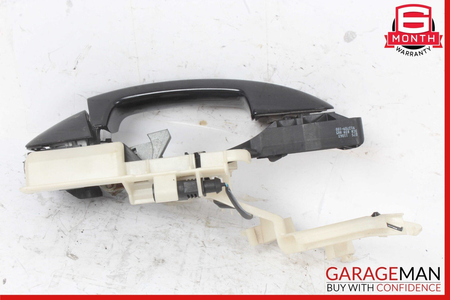 09-17 Volkswagen Passat CC Rear Left Side Exterior Door Handle 3C8839885 OEM