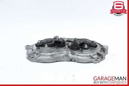 06-13 Mercedes W212 E350 S550 Front Right Engine Timing Chain Cover Plate OEM