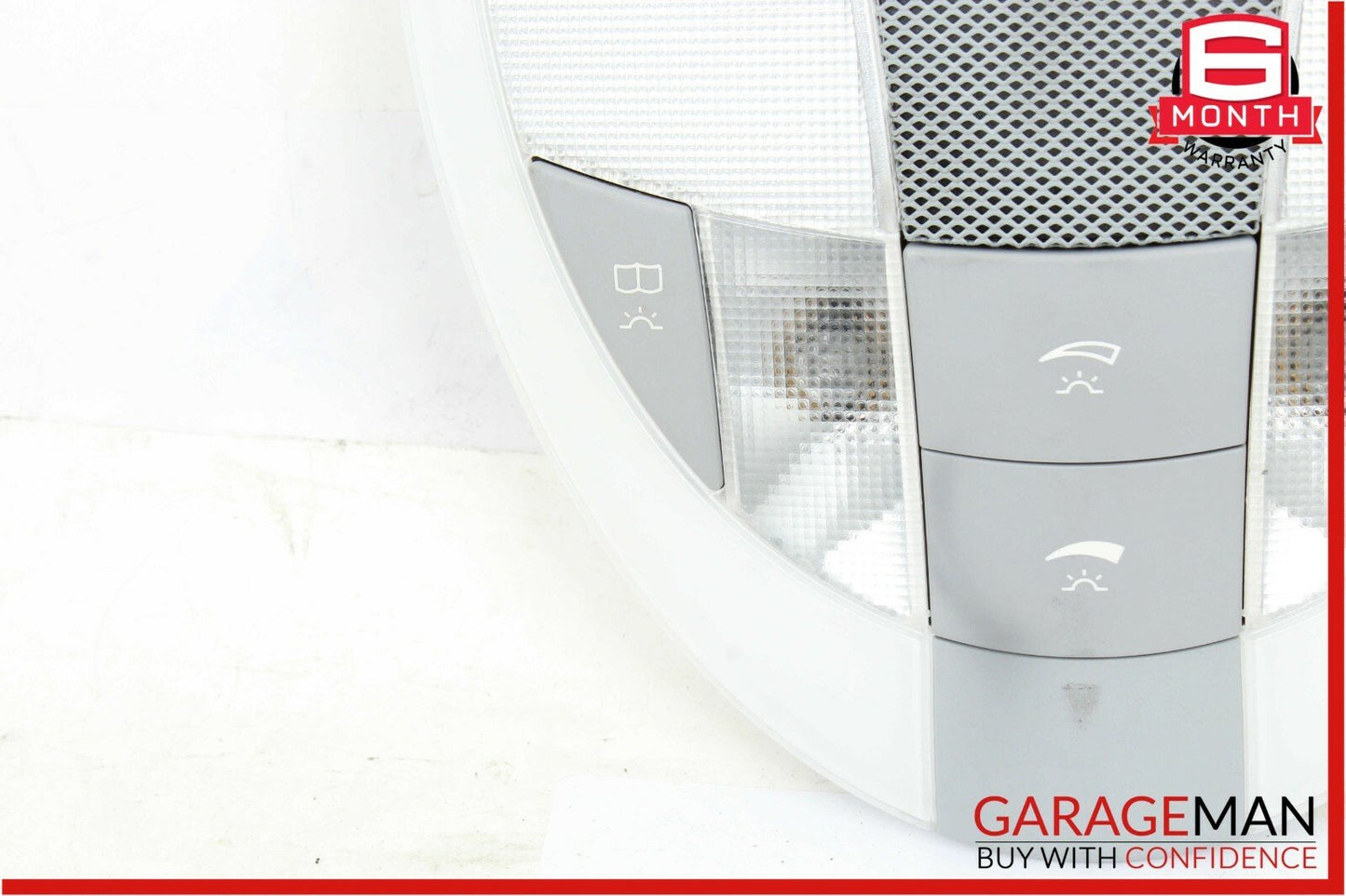 03-11 Mercedes W211 E55 AMG CLS500 Rear Interior Top Upper Dome Light Lamp Gray