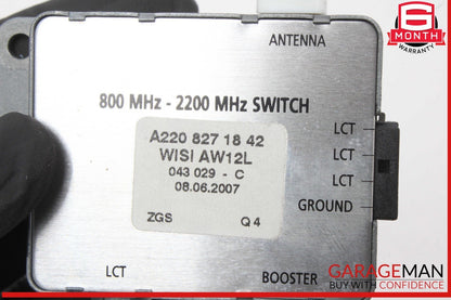 07-11 Mercedes W211 E350 E550 Antenna Booster Phone Amplifier AMP 2208271842 OEM