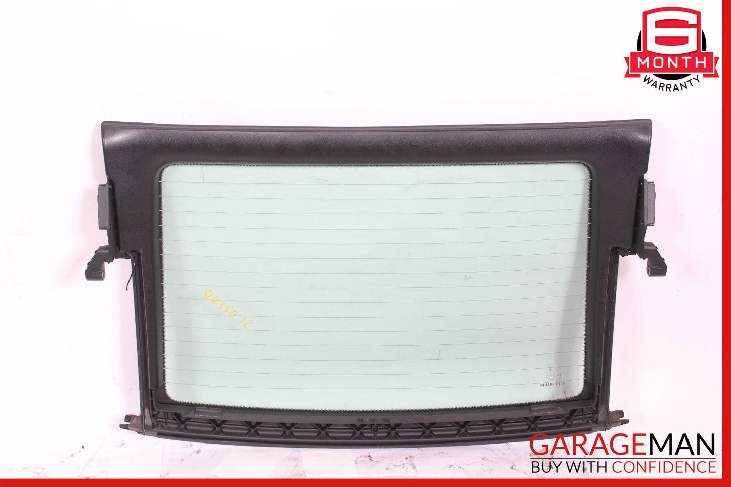 12-20 Mercedes R172 SLK250 SLC300 Rear Back Windshield Glass Panel Assembly