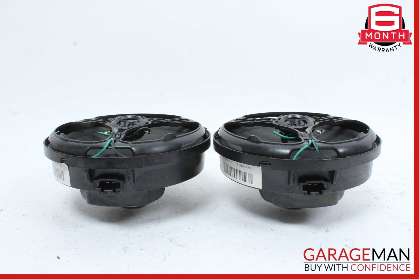 08-15 Mercedes X204 GLK350 Rear Right & Left Door Sound Speakers Set of 2 OEM