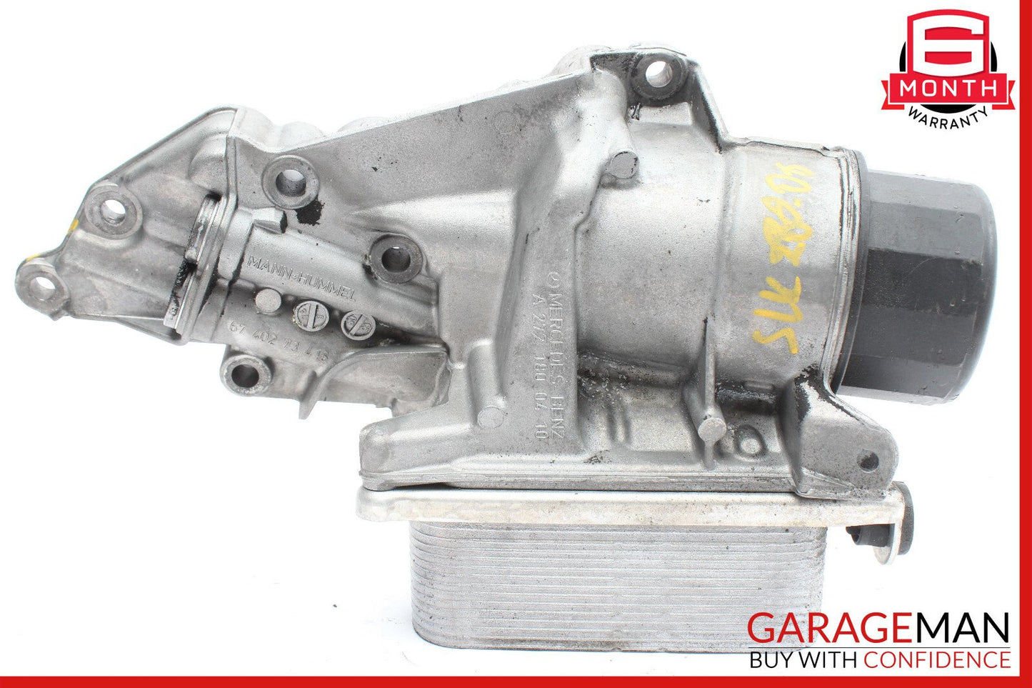05-13 Mercedes R171 SLK280 E350 Oil Filter Cooler Housing 2721800410 OEM