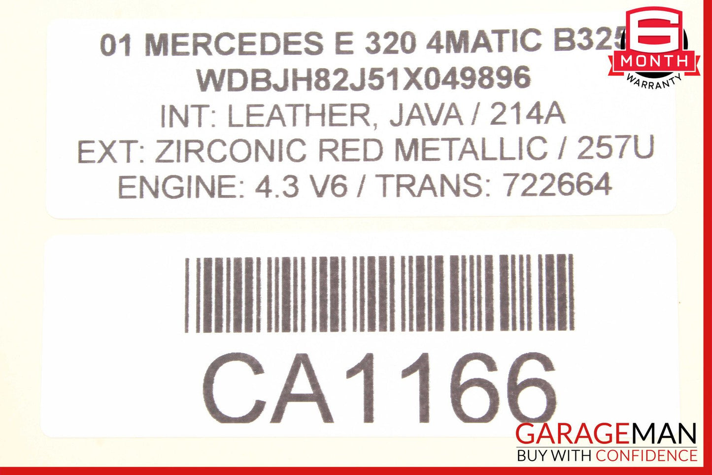 03-12 Mercedes X164 GL450 CLS550 Front Right Seat Control Module Unit OEM