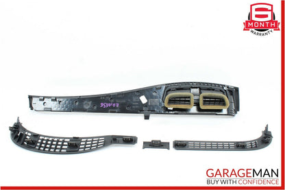 07-14 Mercedes W221 S550 Dashboard Dash Vent Grill Grille Cover Set OEM
