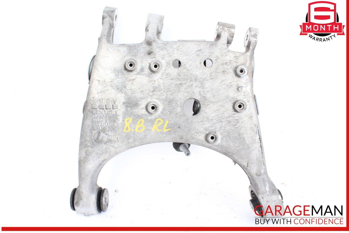 07-10 Bentley Continental GTC Rear Left Driver Side Lower Control Arm OEM