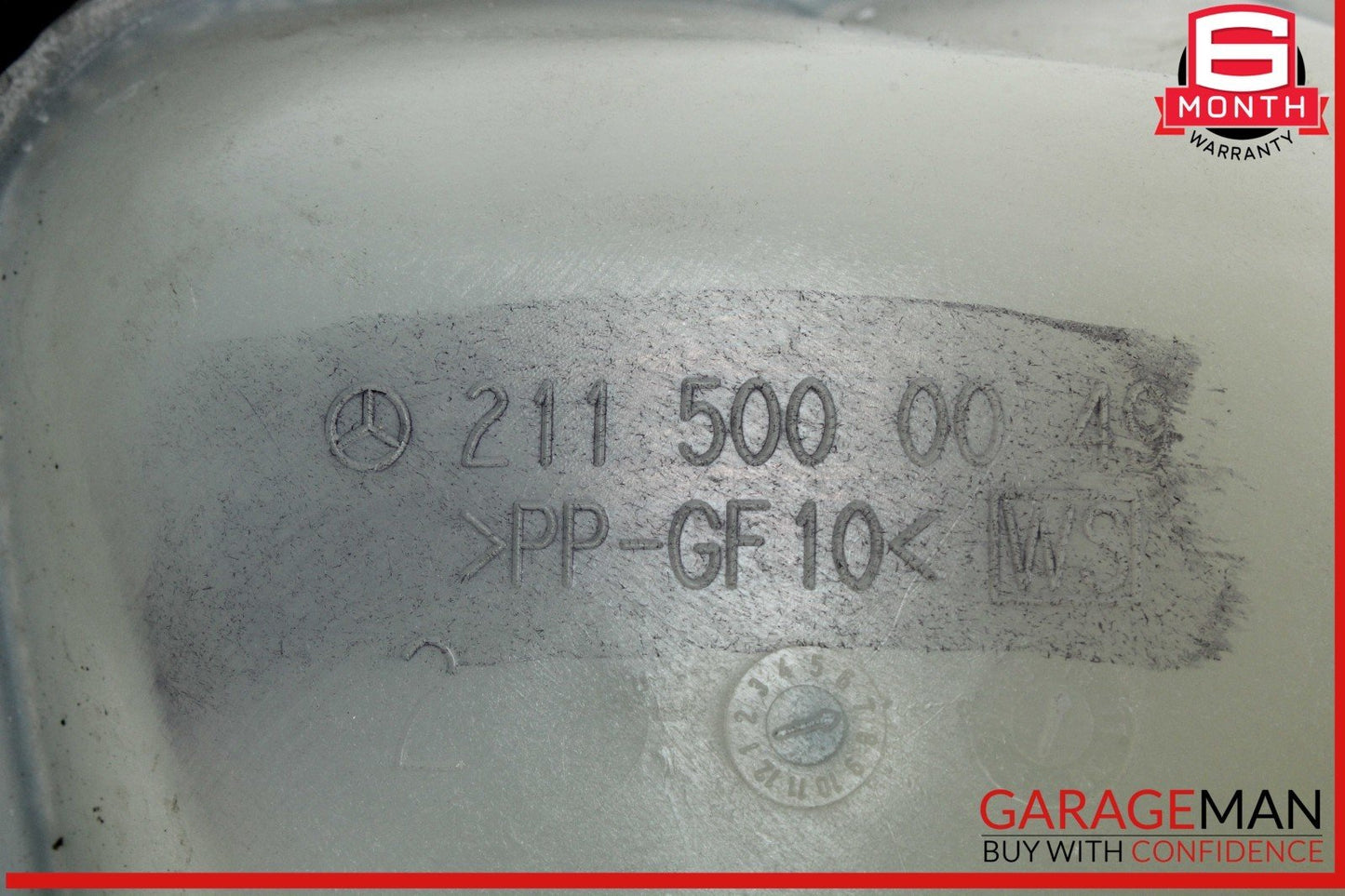 03-09 Mercedes W211 E63 AMG Radiator Overflow Coolant Reservoir Tank OEM