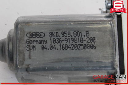 14-17 Audi SQ5 Front Left Driver Side Window Regulator Motor 8K0959801B OEM