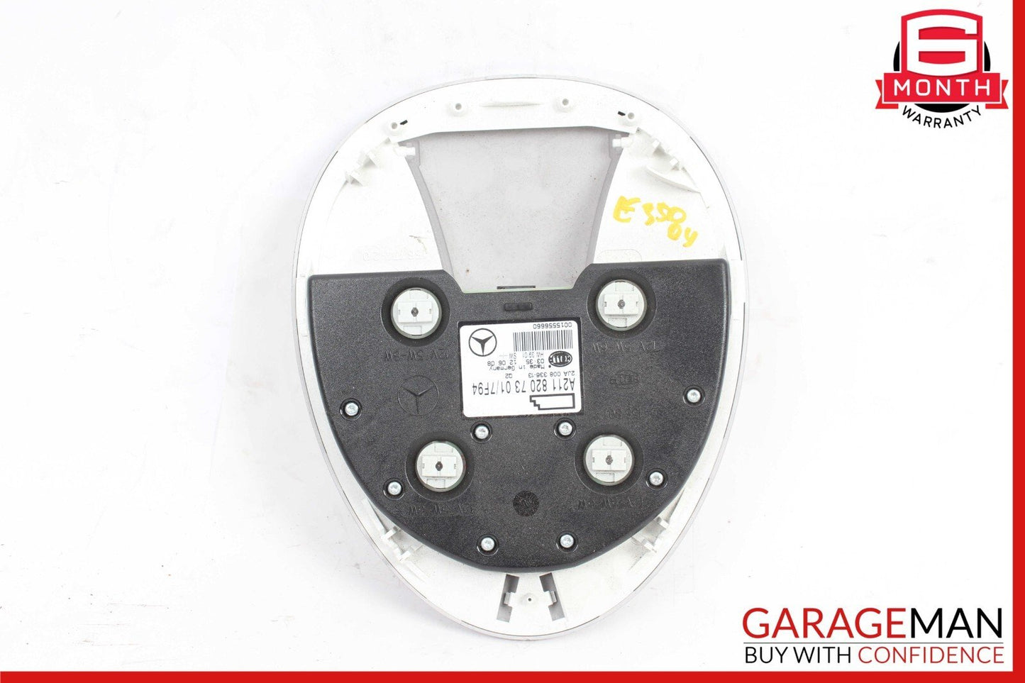 06-11 Mercedes W211 E350 CLS350 CLS550 Rear Overhead Dome Light Reading Map OEM