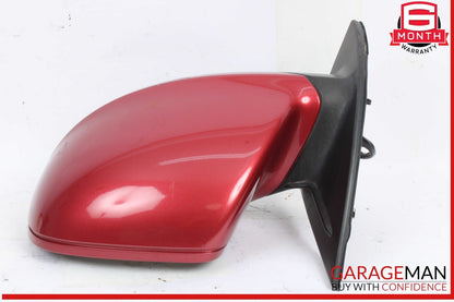 07-09 Audi Q7 Front Left Driver Side Door Rear View Mirror Red 4L1857409S OEM