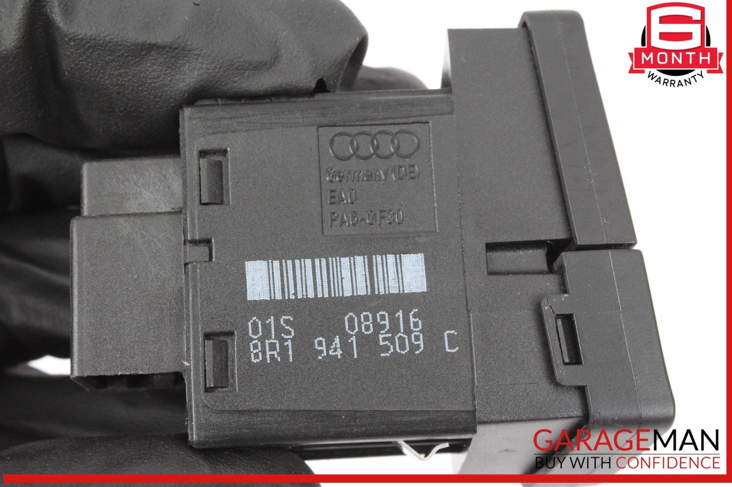 14-16 Audi SQ5 Hazard Light Control Switch Button 8R1941509C OEM
