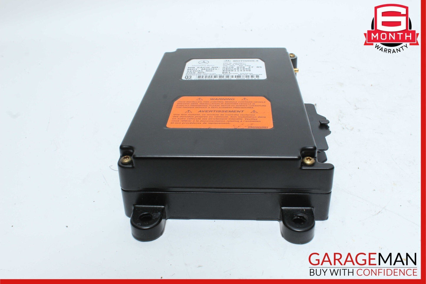 00-06 Mercedes R230 SL500 CLK55 AMG Voice Command Control Module 2208204785 OEM