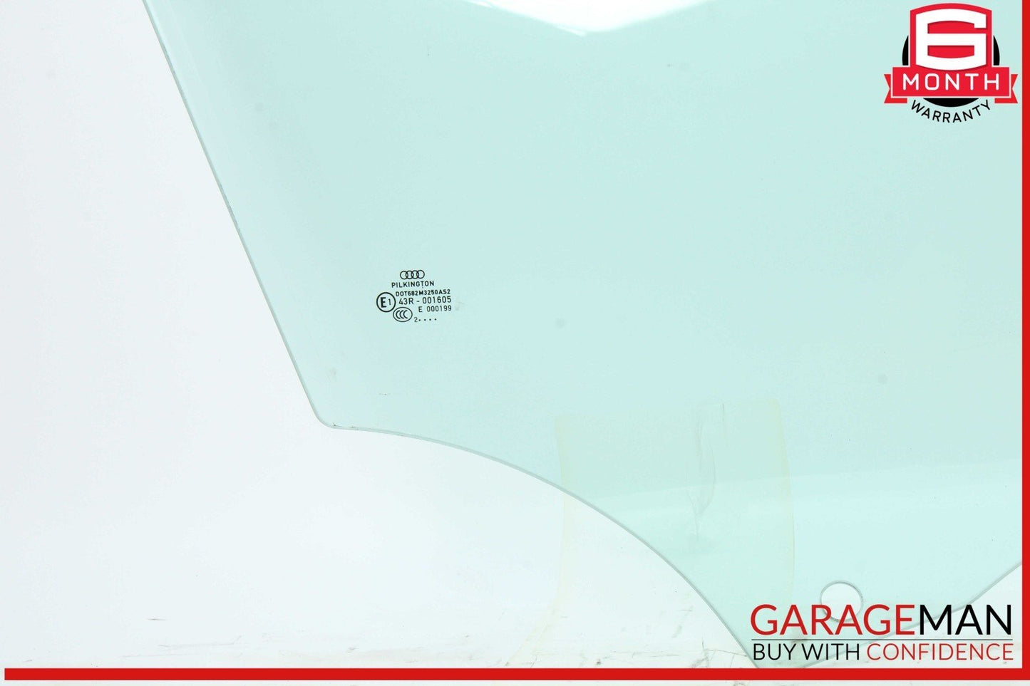09-16 Audi A4 S4 Front Right Passenger Side Door Window Glass OEM