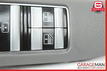07-13 Mercedes W221 S550 Rear Right Side Door Window Switch Control Trim Grey
