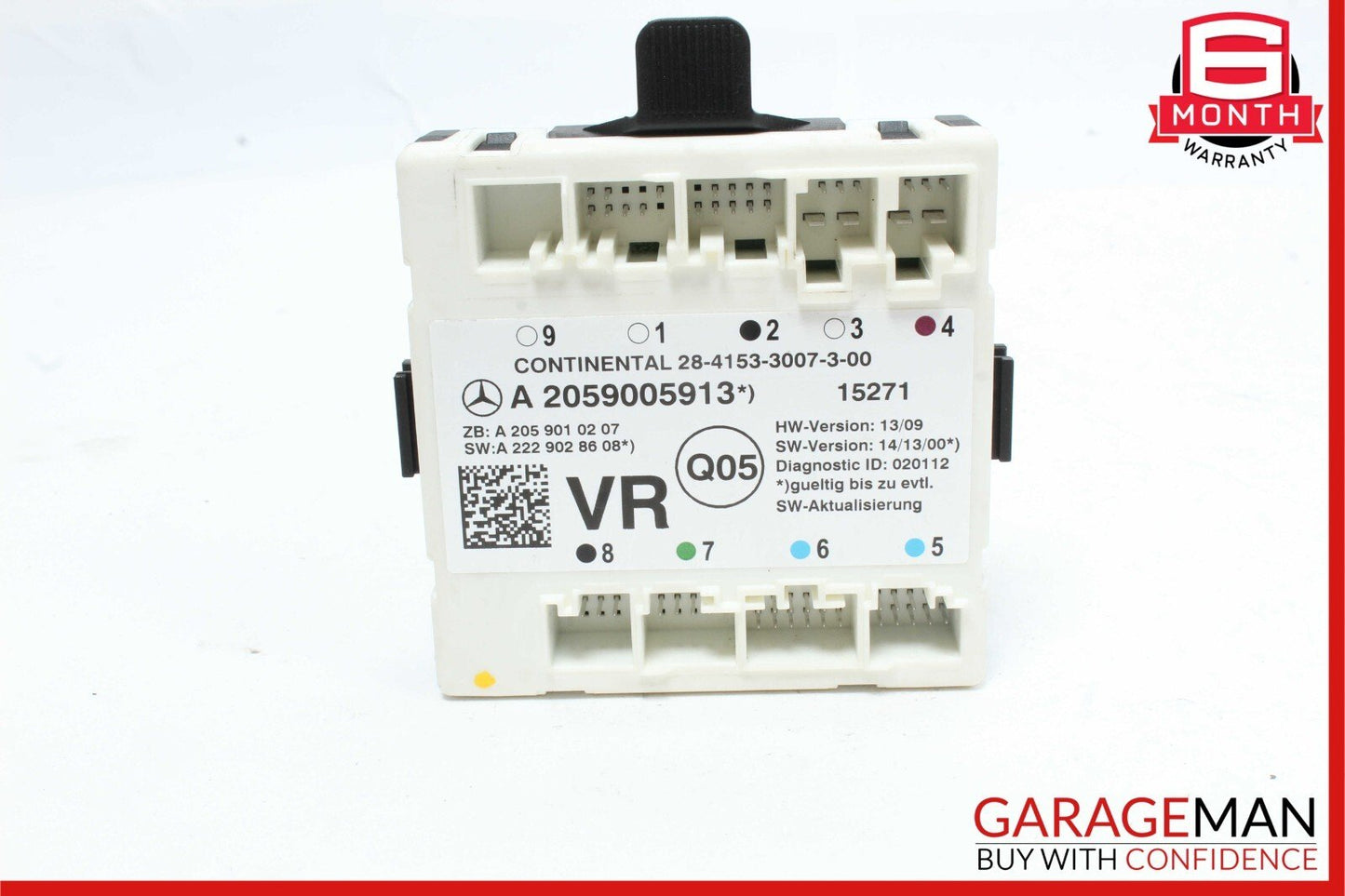 15-18 Mercedes W205 C300 Front Right Passenger Side Door Control Module Unit OEM