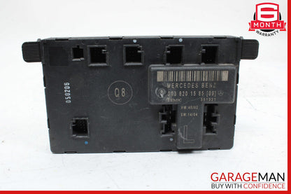 01-07 Mercedes W203 C230 C280 C320 Door Control Module Front Left 2038201585 OEM