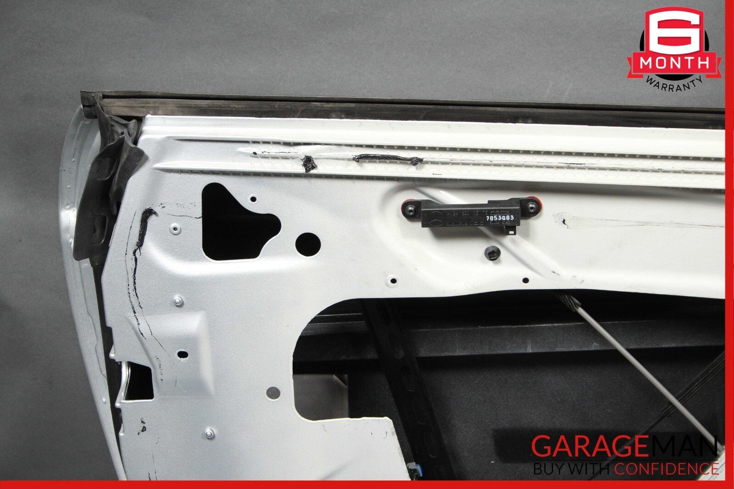 07-14 Mercedes W216 CL550 Front Left Driver Exterior Door Shell Panel Silver OEM