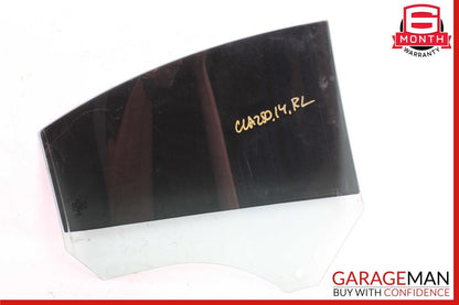 14-18 Mercedes W117 CLA250 Rear Left Driver Side Door Window Auto Glass Panel