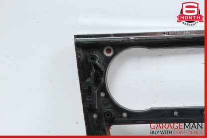 06-12 Mercedes ML350 GL450 Center Console Control Trim Bezel Cover Panel Wood