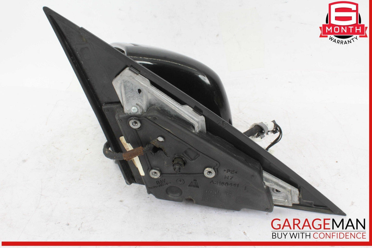 10-11 Mercedes W204 C300 C250 C350 Front Left Side Rear View Door Mirror Black