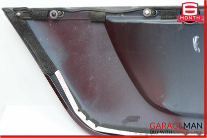 07-09 Mercedes W211 E350 E63 AMG Trunk Lid Tailgate License Plate Panel Red