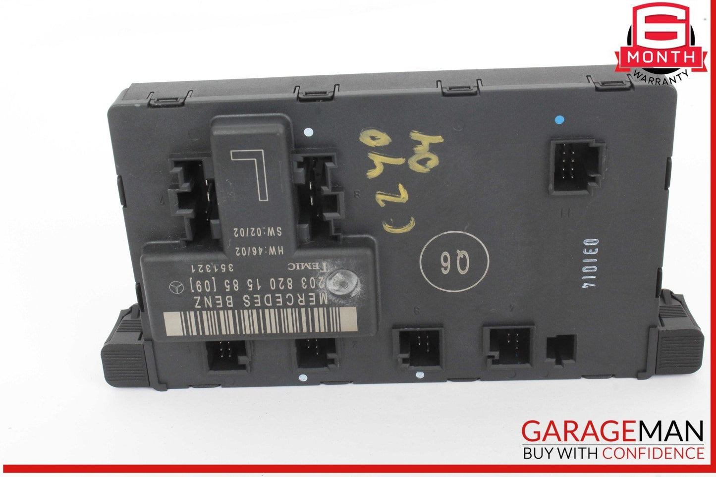 08-18 Mercedes C300 E350 CLS550 Front Right Seat Control Module 2038201585