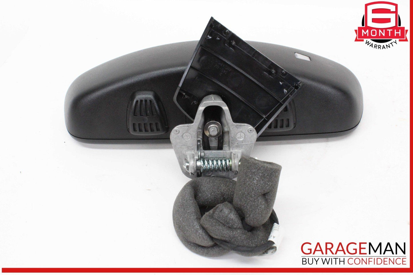 10-16 Mercedes W212 E350 E400 Interior Rear View Mirror Black 2048104217 OEM