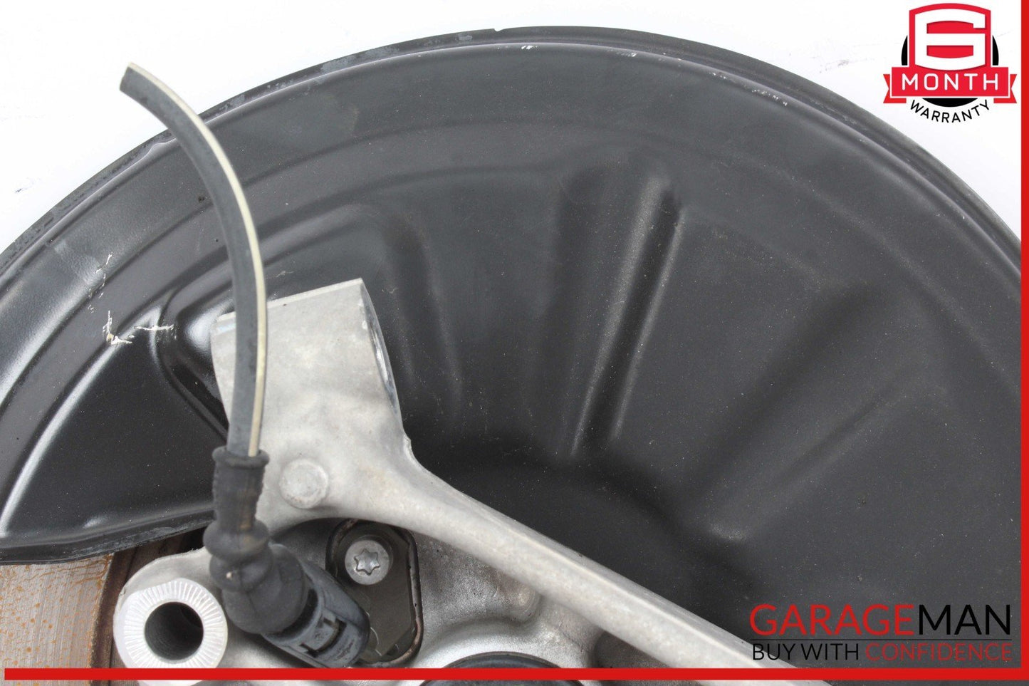 15-18 Audi Q3 Rear Right Side Spindle Knuckle Hub w/ Disc Rotor 3C0505436G OEM