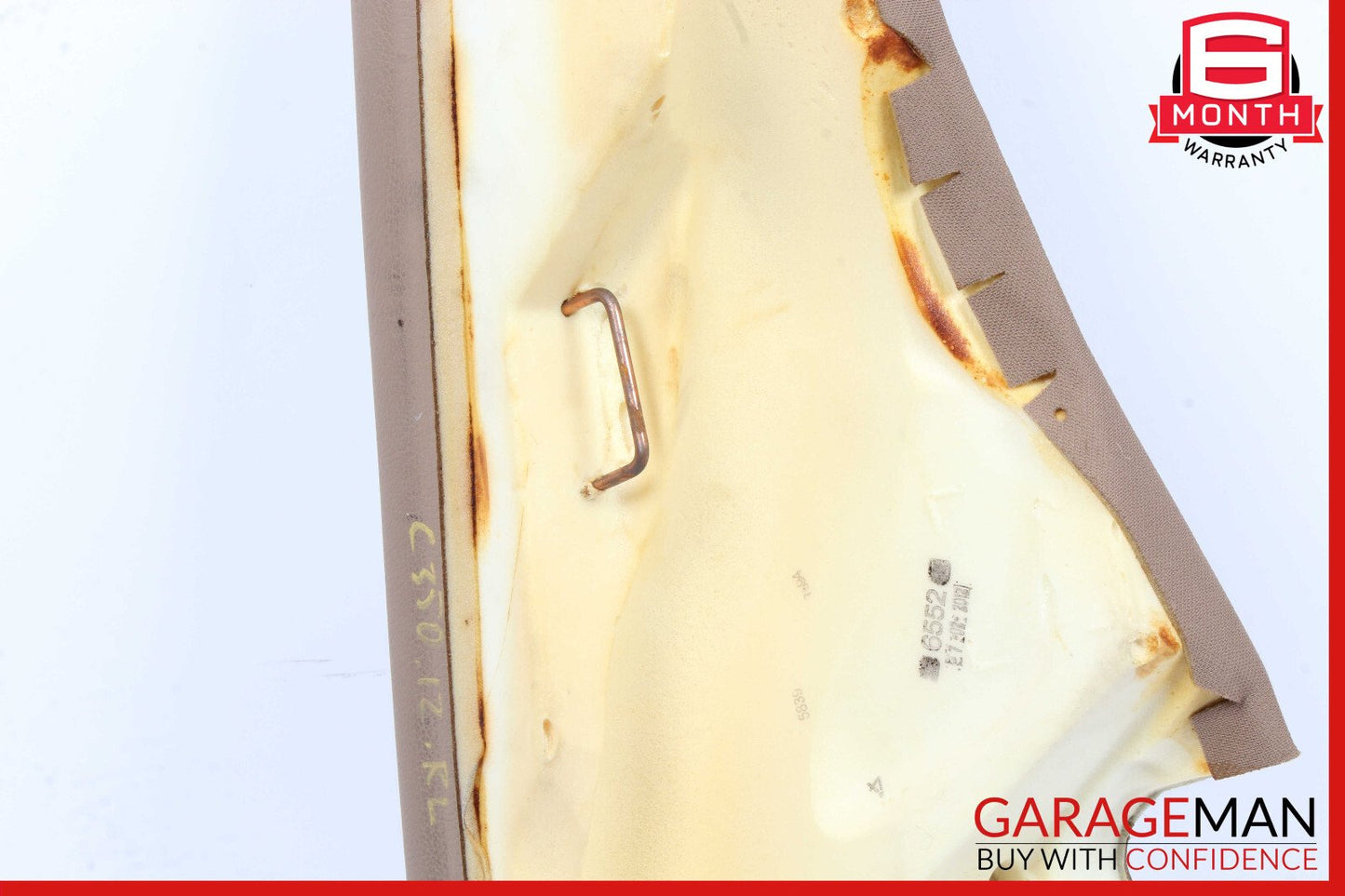 08-14 Mercedes W204 C300 C250 C350 Rear Left Side Seat Side Bolster OEM