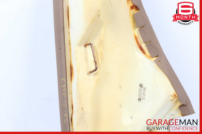 08-14 Mercedes W204 C300 C250 C350 Rear Left Side Seat Side Bolster OEM