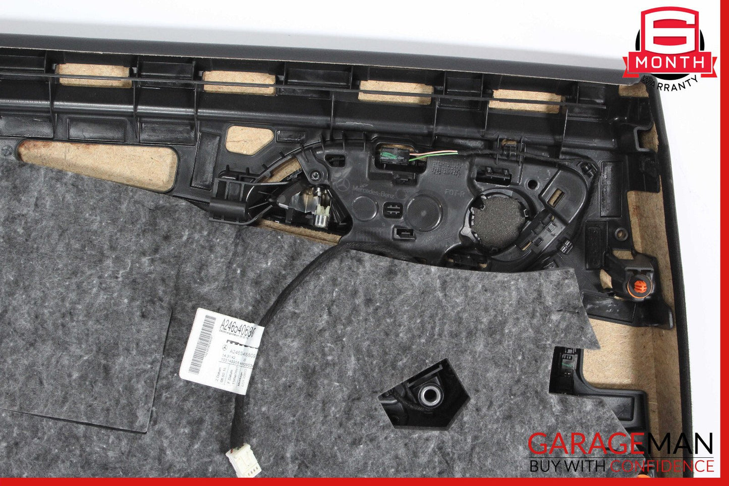 14-18 Mercedes W117 CLA250 Rear Right Side Interior Door Trim Panel Cover OEM