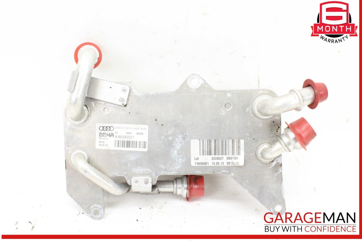 12-17 Audi A7 A6 Automatic Transmission Fluid Oil Cooler 4H0317021H OEM