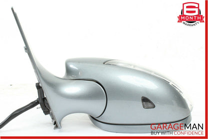 07-09 Mercedes W221 S550 Front Left Driver Side Mirror Door Rear View Silver