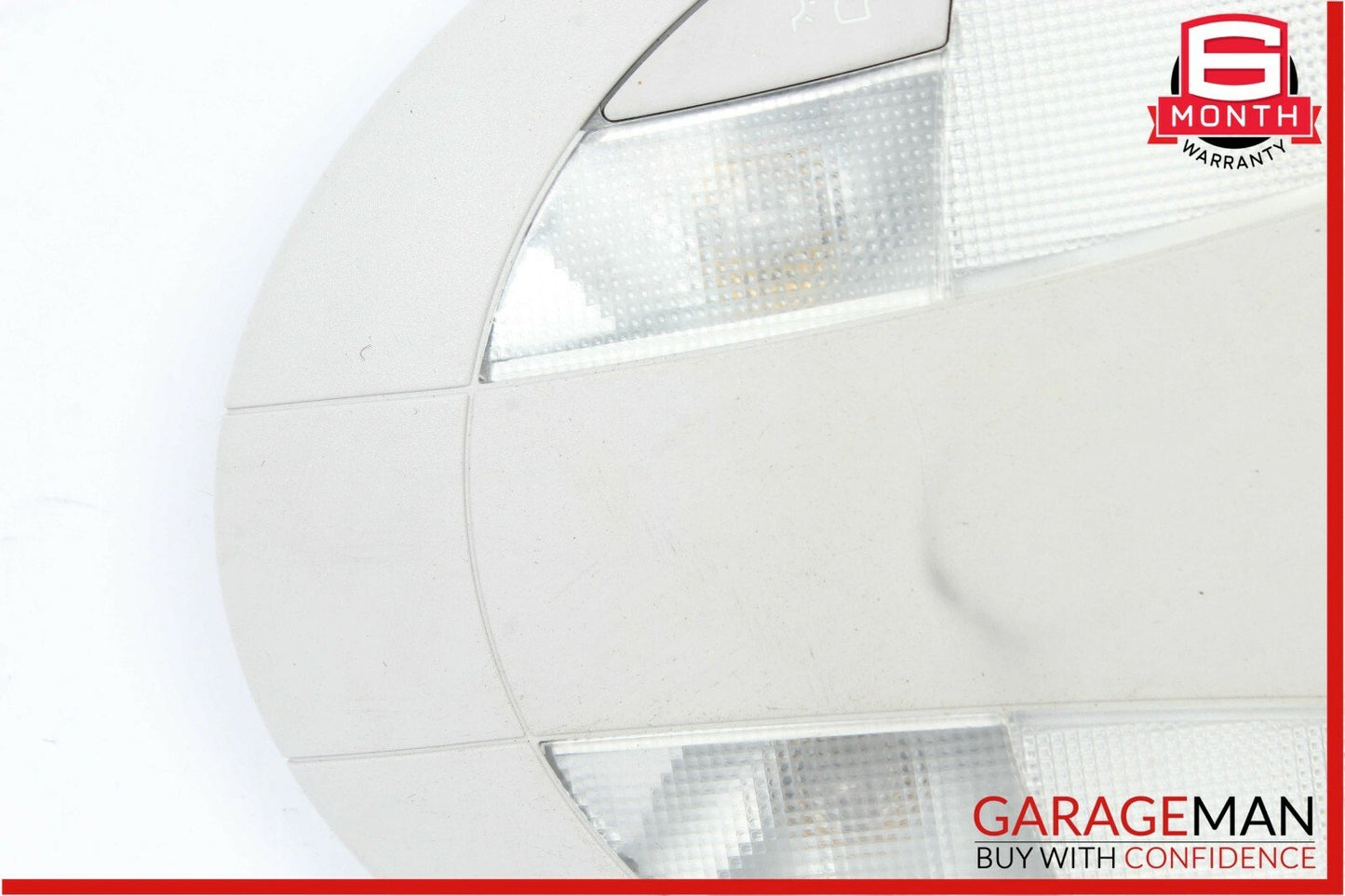 07-09 Mercedes W211 E350 E550 E63 AMG Rear Overhead Dome Light Reading Map Gray