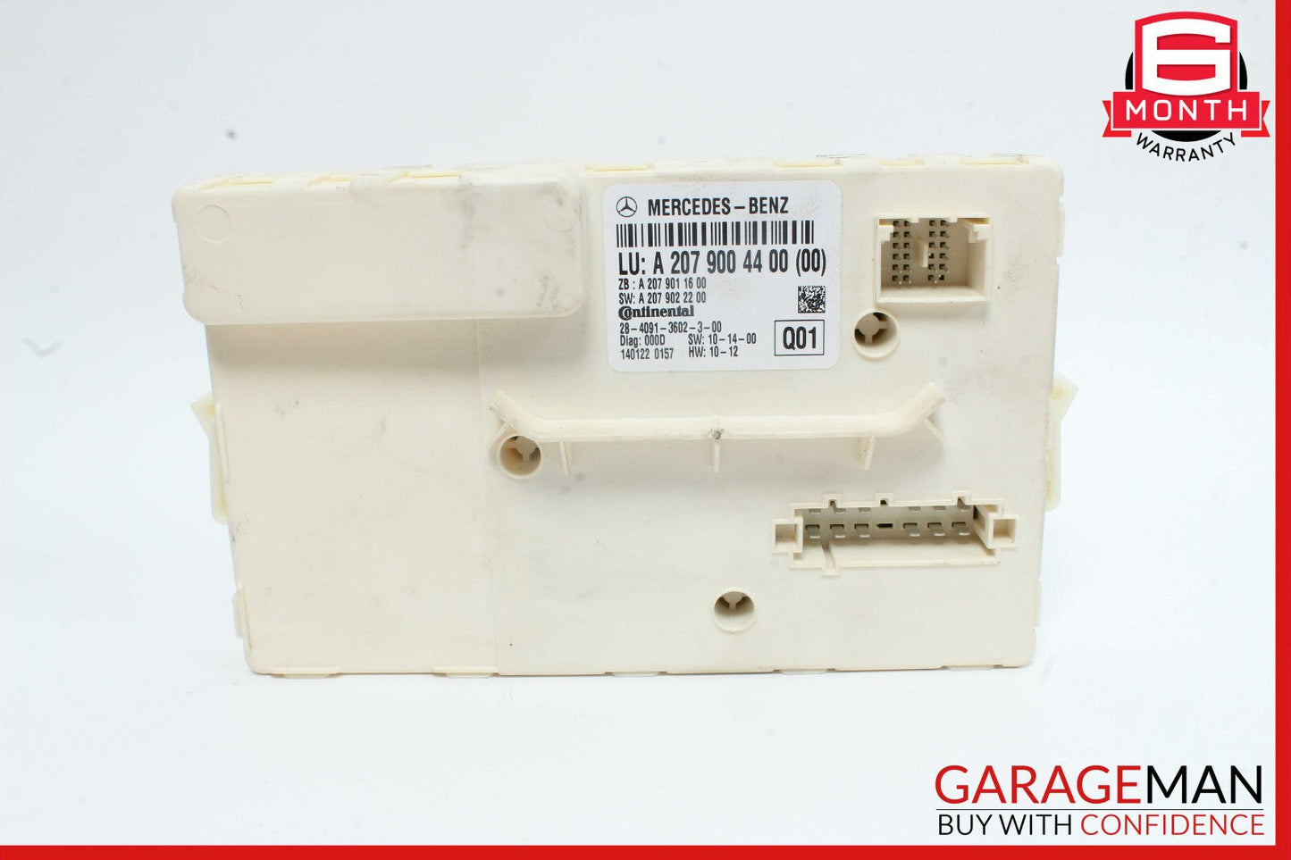 10-17 Mercedes W207 E350 E550 Coupe Rear Window Regulator Control Module OEM