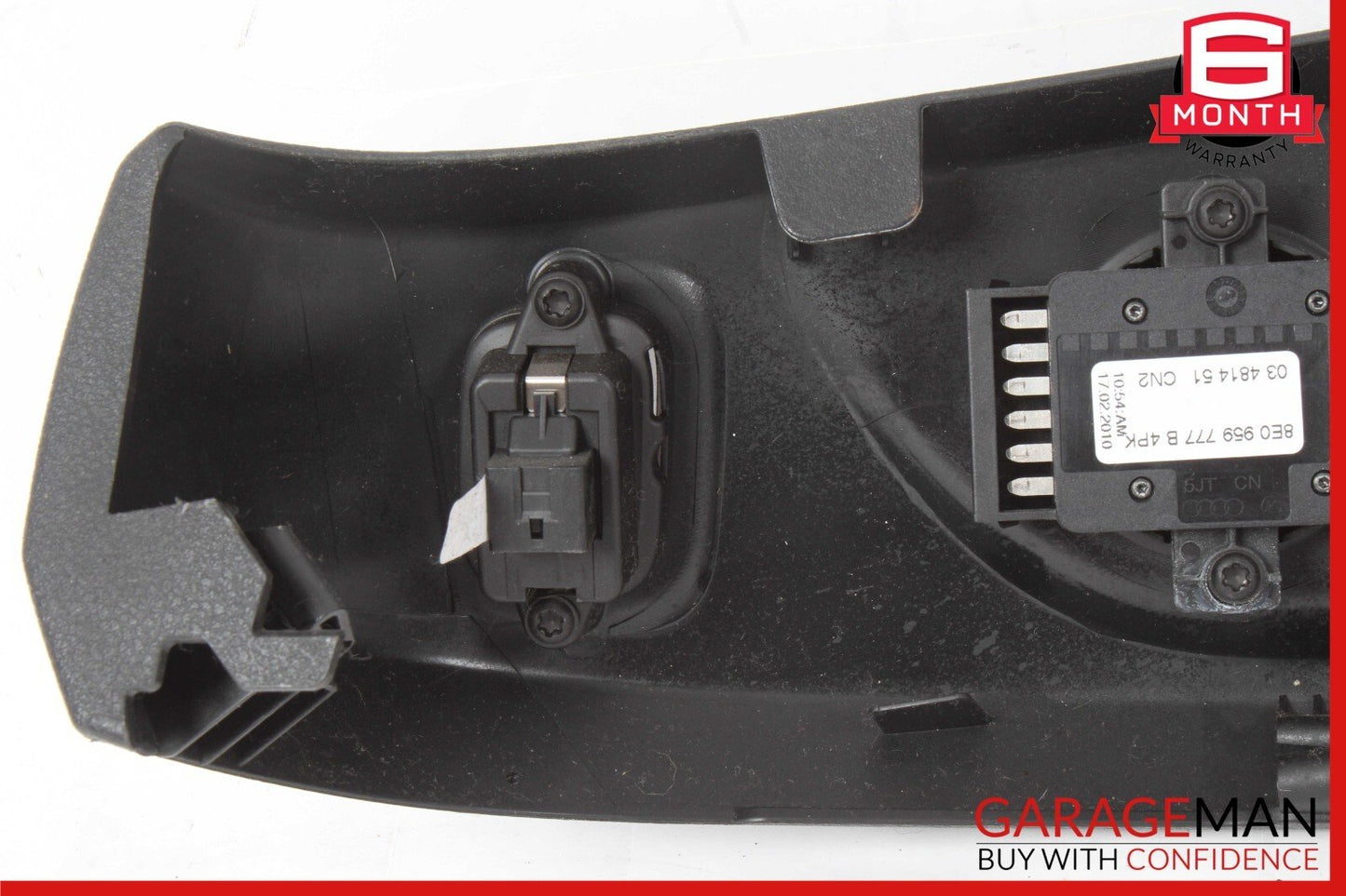 10-17 AUDI S5 FRONT RIGHT PASSENGER SIDE SEAT SWITCH FRAME TRIM PANEL OEM