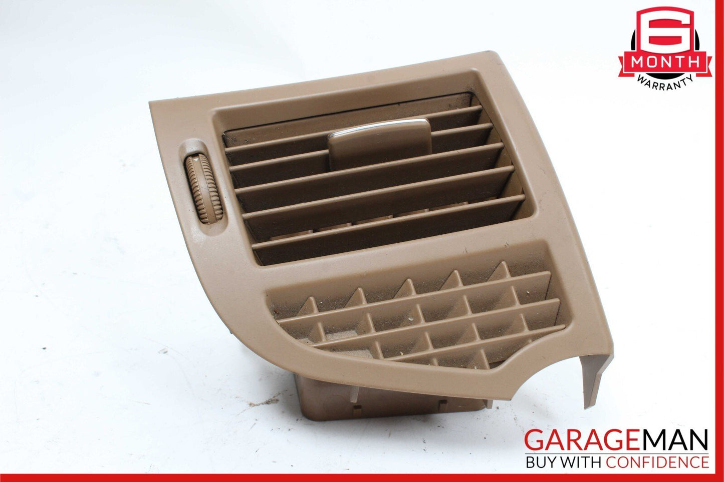 07-14 Mercedes S500 S550 CL550 Front Left Dash AC A/C Air Vent Trim Grill Brown