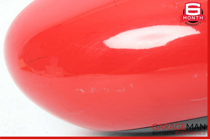 97-05 Porsche Boxster 986 Right Side Rear View Door Mirror Red OEM