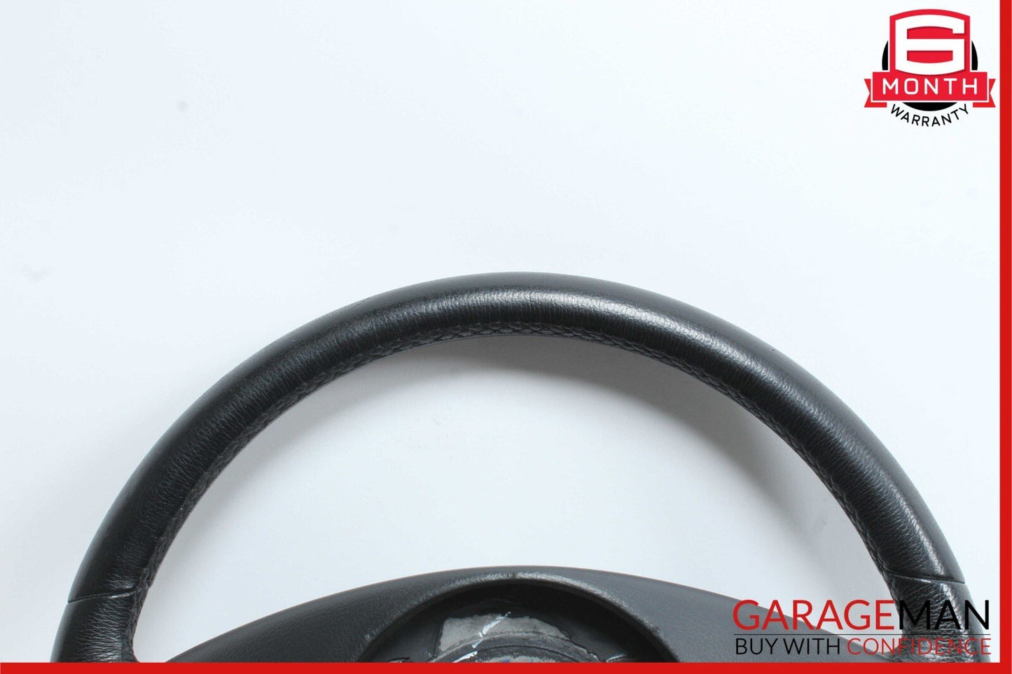 06-09 Mercedes W164 ML350 4MATIC Steering Wheel Black w/ Wood Top OEM