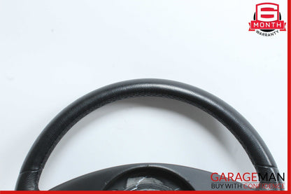06-09 Mercedes W164 ML350 4MATIC Steering Wheel Black w/ Wood Top OEM
