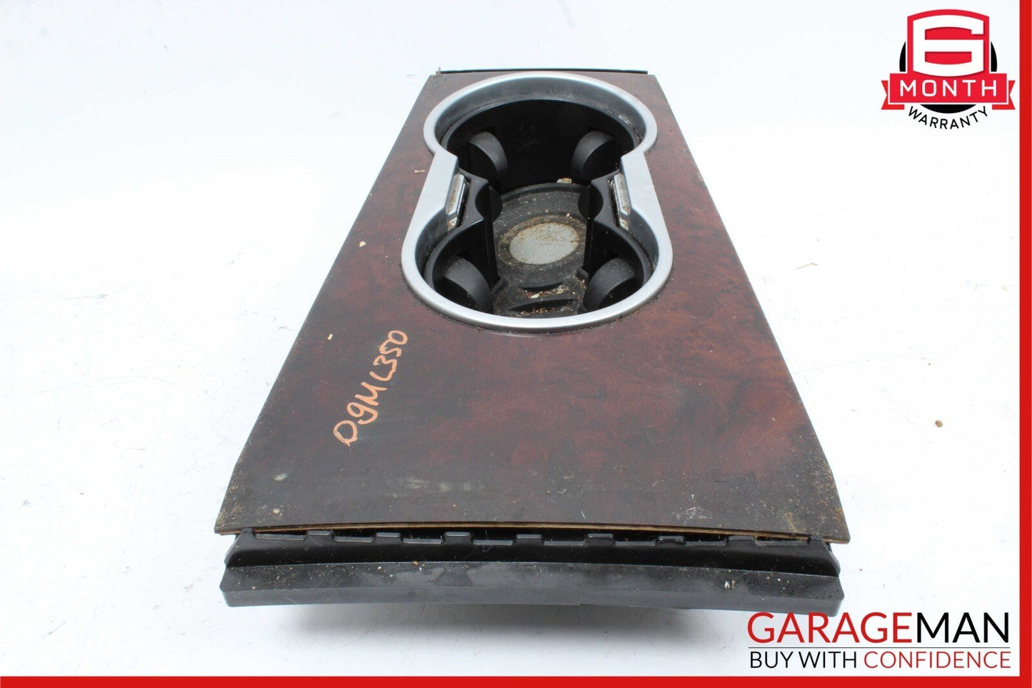 06-12 Mercedes X164 GL550 ML500 Center Console Cup Holder Compartment Wood