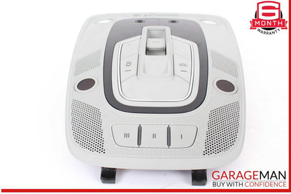 17-19 Audi A4 Quattro Front Console Overhead Dome Light Gray 8W0947135AK OEM