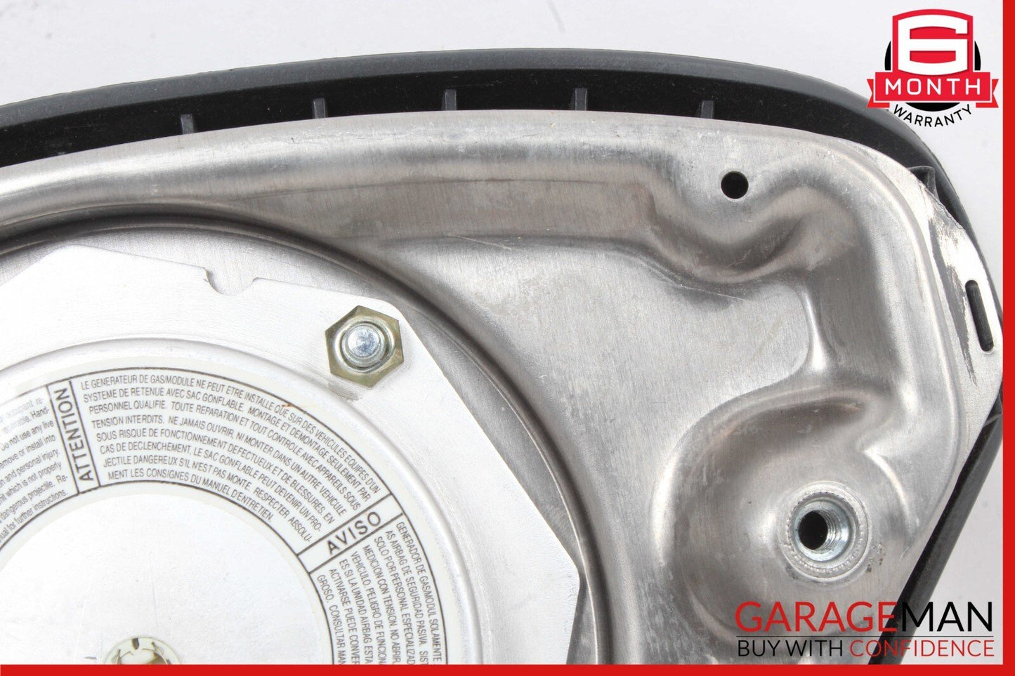 98-04 Mercedes R129 SL500 SLK230 Driver Steering Wheel Airbag Air Bag Gray OEM