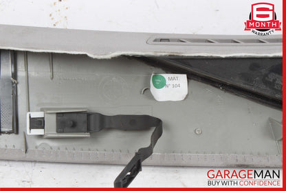 17-22 Alfa Romeo Giulia Front Left Side A Pillar Cover Panel Trim Gray OEM