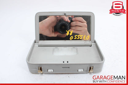 07-09 Mercedes W221 S550 S600 Rear Right / Left Side Overhead Vanity Mirror Gray