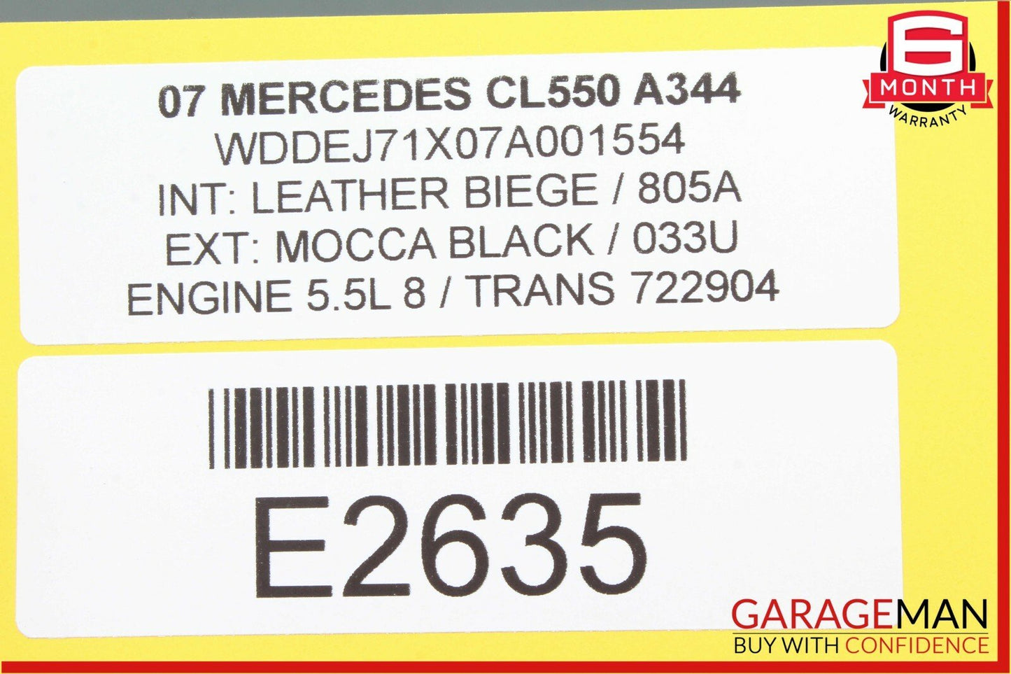 07-09 Mercedes W216 CL550 S550 Bluetooth Mobile Cell Phone Control Module OEM