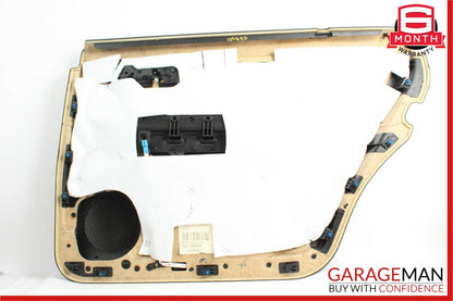 06-10 Mercedes W251 R350 Rear Left Side Complete Interior Door Panel Cover Black