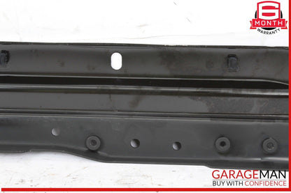 08-14 Mercedes W204 C250 C350 C280 Upper Radiator Core Support Bar Black OEM